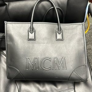 Mcm large tote